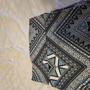 Geometric Patterned Skirt